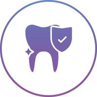 diente proteccion vector icono