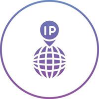 ip habla a vector icono