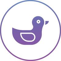 Duck Toy Vector Icon