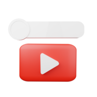 play button youtube, youtube video icon, logo symbol red banner, social media sign, mobile app, web video mark png