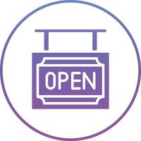 Shop Open Vector Icon