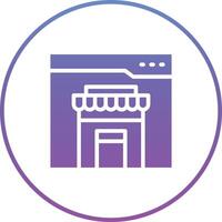 Online Store Vector Icon