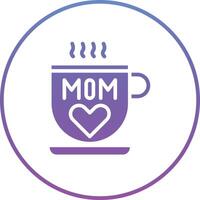 MOM Mug Vector Icon