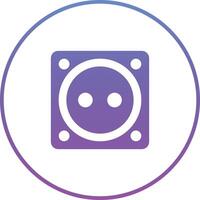 icono de vector de enchufe