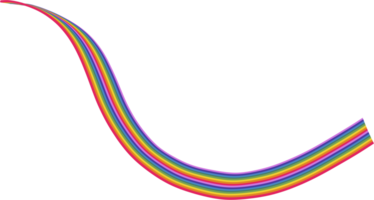 Lgbtq rainbow flag illustration png