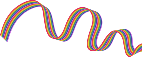 lgbtq arco Iris bandeira ilustração png