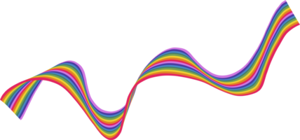 Lgbtq rainbow flag illustration png