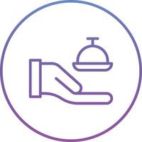 Room Service Vector Icon