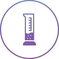 Graduated Cylinder Vector Icon