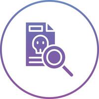 Crime File Vector Icon