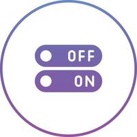 On Off Switch Vector Icon