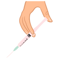 Syringe And Hands png