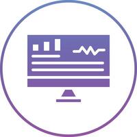 Monitoring Vector Icon