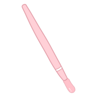 roze lip applicator illustratie png