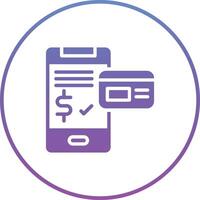 Mobile Payment Vector Icon