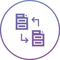 Data Transfer Vector Icon