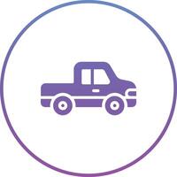 Pickup Truck Vector Icon