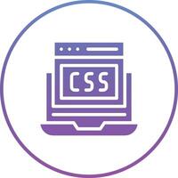 CSS Code Vector Icon