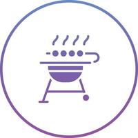 BBQ Grill Vector Icon