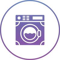 Laundry Machine Vector Icon