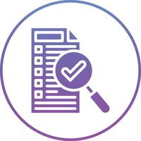 Seo Checklist Vector Icon