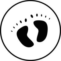 Footprint Vector Icon