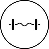 Barbells Vector Icon