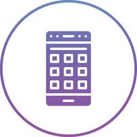 Mobile App Vector Icon