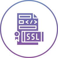 SSL File Vector Icon