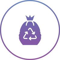 Garbage Bag Vector Icon