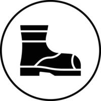 Firefighter Boots Vector Icon