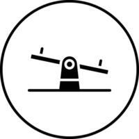 Seesaw Vector Icon