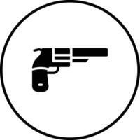 Revolver Vector Icon