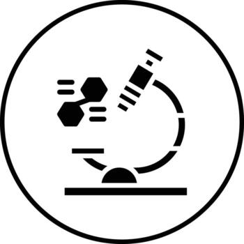 Microscope Vector Icon