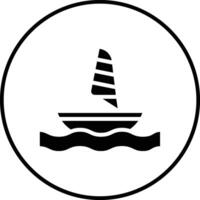 Windsurf Vector Icon