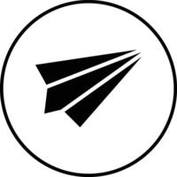 Paper Plane Vector Icon