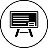 Blackboard Vector Icon