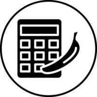 Calorie Calculator Vector Icon