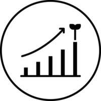 Business Growth Vector Icon