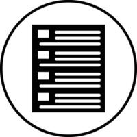 Tasks List Vector Icon