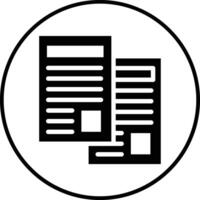 Duplicate Documents Vector Icon