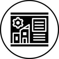 Construction Project Vector Icon