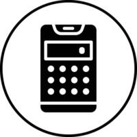 icono de vector de calculadora