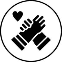 icono de vector de solidaridad