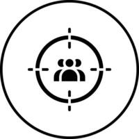 User Target Vector Icon