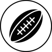 icono de vector de rugby