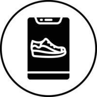 Exercise Shoes Vector Icon