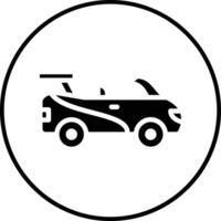 Racing Car Vector Icon