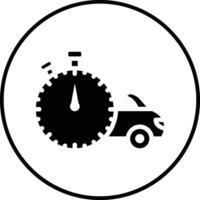 Race Stopwatch Vector Icon