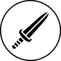 Dagger Vector Icon